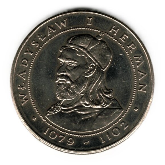 1981 Poland 50 zlotych Wladyslaw I Herman coin - Picture 1 of 2